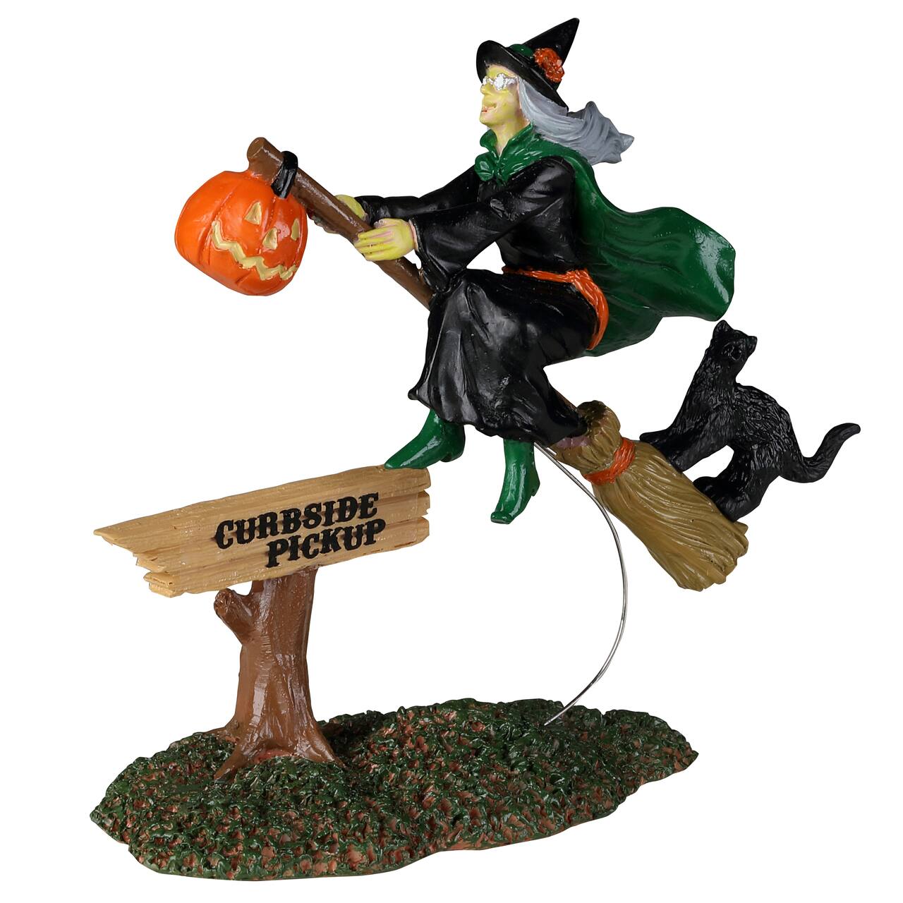 Lemax® Spooky Town® Curbside Pickup Witch